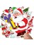 Sevimli Renkli Yılbaşı Stickerı Noel Baba Kar Küresi Noel Ağacı Laptop Kaykay Ince Yeni Yıl Hediye Stickerı (Yurt Dışından) 3