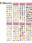 8 Yaprak Harf Stili Yeni Eetslot Çizgi Stickerlar 3D Çizgi Prenses Rastgele Kabarık Stickerlar Çocuk Doğum Günü Hediyeleri Için Erkek Kız Dıy Stickerlar (Yurt Dışından) 1