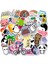 50 Adet Sarı Stil Yaz Sticker Paketi Pembe Kız Anime Sticker Çocuklar Için Laptop Buzdolabı Telefon Kaykay Valiz Sticker (Yurt Dışından) 3