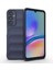 Samsung Galaxy A05S Ile Uyumlu Kılıf Tpu Oyuklu Arka Yüzey Z-Etnik Esnek Silikon Kapak Samsung Galaxy A05S Için O-Tto Prime Silikon Kılıf Lacivert 1