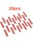 20PCS Moc Zemin Baskılı Fayans Yapı Taşları Oyuncaklar Parçalar Uyumlu Klasik Tuğla Aksesuarları Şehir Blokları Çocuklar Için Oyuncaklar Hediye Scolor: Kırmızı (Yurt Dışından) 1