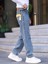Erkek Baggy Fit Casual Denim Kot Pantolon 4