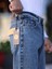 Erkek Baggy Fit Casual Denim Kot Pantolon 5