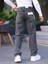 Erkek Baggy Fit Casual Denim Kot Pantolon 3