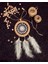 Hasır Ip Jüt El Yapımı Araba Süsü Rüya Kapanı | Düş Kapanı | Dikiz Ayna Süsü | Dreamcatcher | 9 cm 5