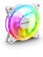 RV400 4in1 Kumandalı Beyaz 12CM Rgb Fan Seti Fan Kontrolör Dahil 120MM 4lü Kasa Fan 3