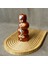 6307 El Yapımı Bakır Taş Motifli Dekoratif Biblo / Vazo - 18 x 9 cm 2