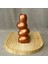 6307 El Yapımı Bakır Taş Motifli Dekoratif Biblo / Vazo - 18 x 9 cm 3
