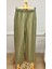 Bağcıklı Bol Paça Keten Pantalon 1