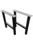 Kare Tasarım Sehpa Ayağı Bench Ayağı 1 Takım 1