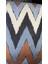 45 x 45 cm Ikat Kırlent Kılıf, El Dokuma Mavi Renk Ikat Yastık Geometrik Desen Yastık Kılıfı, Şık Ev Dekoru 5