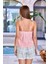 Kadın Pudra Şort Takım A25516 2