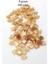 Oya Abiye Bileklik Kolye Pleksi Metalik Plastik Pul Altın Renk 8 Gram 100 Adet - Bnc485 1