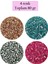 Kesme Cam Boncuk 2mm - 4 Renk - Toplam 80 Gram - Bnc442 1