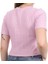 15277721 Genis Yaka Fitilli Kumas Bayan Body - Lila 2