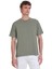 Gri Regular Fit 100% Pamuk Bisiklet Yaka Oversize Tişört 3