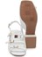 Beyaz Hakiki Deri Kadın Sandalet - K24Y1SN67292-A26 9