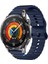 Huawei Watch Gt2 46 Gt2 Pro 46 Ile Uyumlu Dalga Desenli Tokalı Yumusaş Soft Silikon Kordon 1
