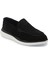 Siyah Hakiki Süet Deri Erkek Loafer - E24I1AY56644-A01 1