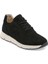 Siyah Hakiki Nubuk Deri Erkek Sneaker - E24I1AY56899-A64 1