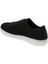 Siyah Hakiki Nubuk Deri Erkek Sneaker - E24I1AY56831-A64 2