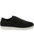 Siyah Hakiki Nubuk Deri Erkek Sneaker - E24I1AY56831-A64 3