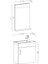 Zerde 50 cm Banyo Dolabı Belly 2