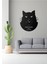 Kedi Temalı Mother Of Cats Modern Tasarımlı Modern Dekoratif Metal Duvar Saati 2