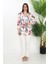 Gnd Kadın Renkli Desenli Oversize Blazer Ceket 2
