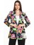 Gnd Kadın Renkli Desenli Oversize Blazer Ceket 1