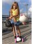 3 Tekerlekli Katlanabilir Colour Burst Işıklı Scooter: Gökkuşağı Senin Scooterında Canlanıyor! 3