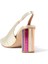 Perspex Topuklu Şeffaf Slingback Ayakkabı 90 3