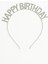 Premium Kristal Taşlı Happy Bırthday Taç 2252 2