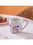 Flory Mug 390 ml Mavi 4