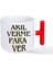 Akıl Verme Para Ver Baskılı Kırmızı T Kulplu Kupa Bardak 1