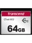 TS64GCFX602 64 GB CFX602 Cfast 2. Compact Flash Hafıza Kartı 1
