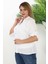 %100 Cotton Büyük Beden Kadın Müslin Kumaş Gömlek 1