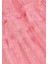 Çocuklar Için Puantiye Desenli Smocked Elbise - Pembe 3