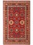 Harem HRM01 Red Geleneksel Desenlere Sahip Yün ile Üretilen Renkli Özel Tezgah Halı 1