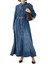 Şık Denim Maxi Elbise 2