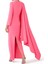 Lydia Pelerinli Maxi Elbise - Pembe 3