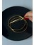 Gold Kaplama Düz Kumlu Model 3 Lü Çelik Ajda Model Bilezik (65 mm) 4
