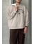 Erkek Seattle Baskılı Oversize Sweatshirt 4