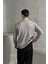 Erkek Polo Yaka Fitilli Oversize Triko Kazak 4