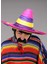 Sombrero Meksika Şapkası Renkli Örme Hasır Yetişkin Boy - 3