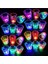 Renkli LED Parlayan Fiber Optik Glow Işıklı Bardak 5,5 x 5,5 cm - 2