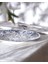 Reve Bleu Serenity Servis Tabağı - 25 cm - Mavi/beyaz 2