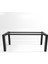Cam Masa Ayakları Orta Destekli Metal Masa Ayağı 75 Cm-70 cm-130 cm 4