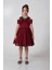 Simli Fiyonklu Kız Çocuk Elbise 2