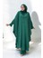 Tunik, Pantolon ve Abaya Üçlü Takım 8663 Zümrüt 1